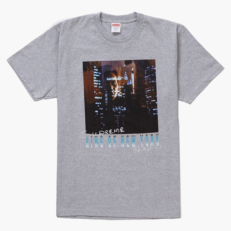 Supreme King Of New York Tee Heather Grey