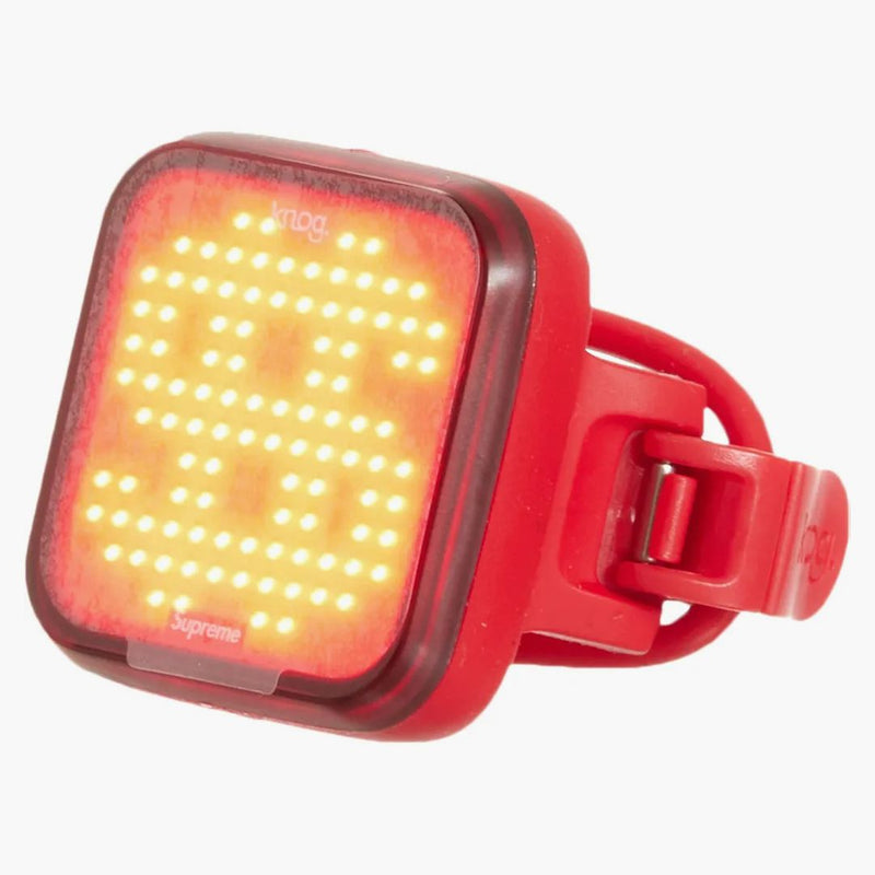 Supreme Knog Blinder Bicycle Lights (set Of 2) Red