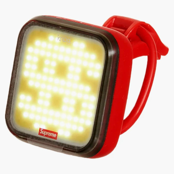 Supreme Knog Blinder Bicycle Lights (set Of 2) Red
