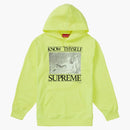 Supreme Know Thyelf Hooded Sweatshirt Bright Yellow