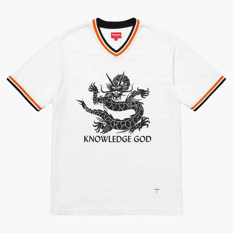 Conocimiento supremo Dios Practique Jersey White