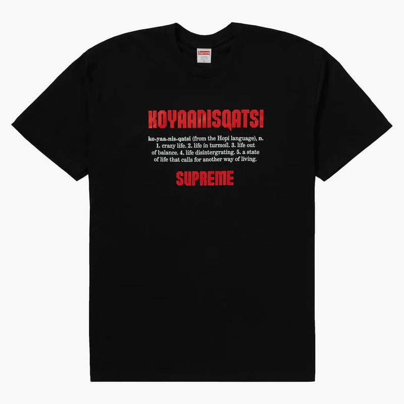 Tè supremo koyaanisqatsi nero
