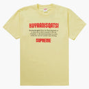 Supreme Koyaanisqatsi Tea Pale Yellow