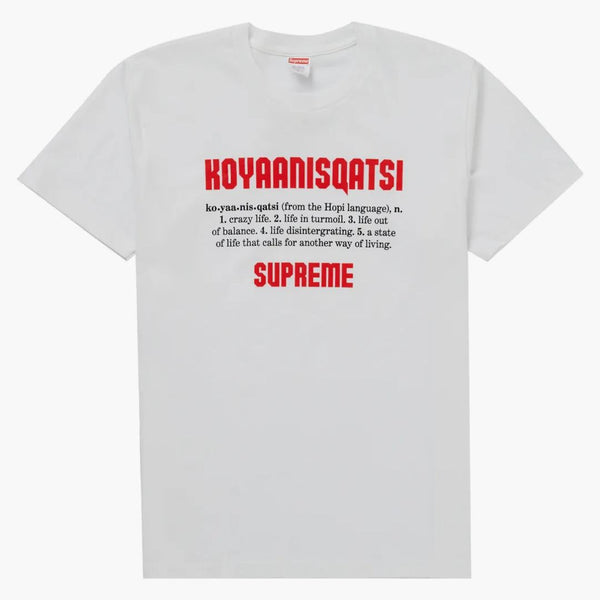 Nejvyšší koyaanisqatsi Tee White
