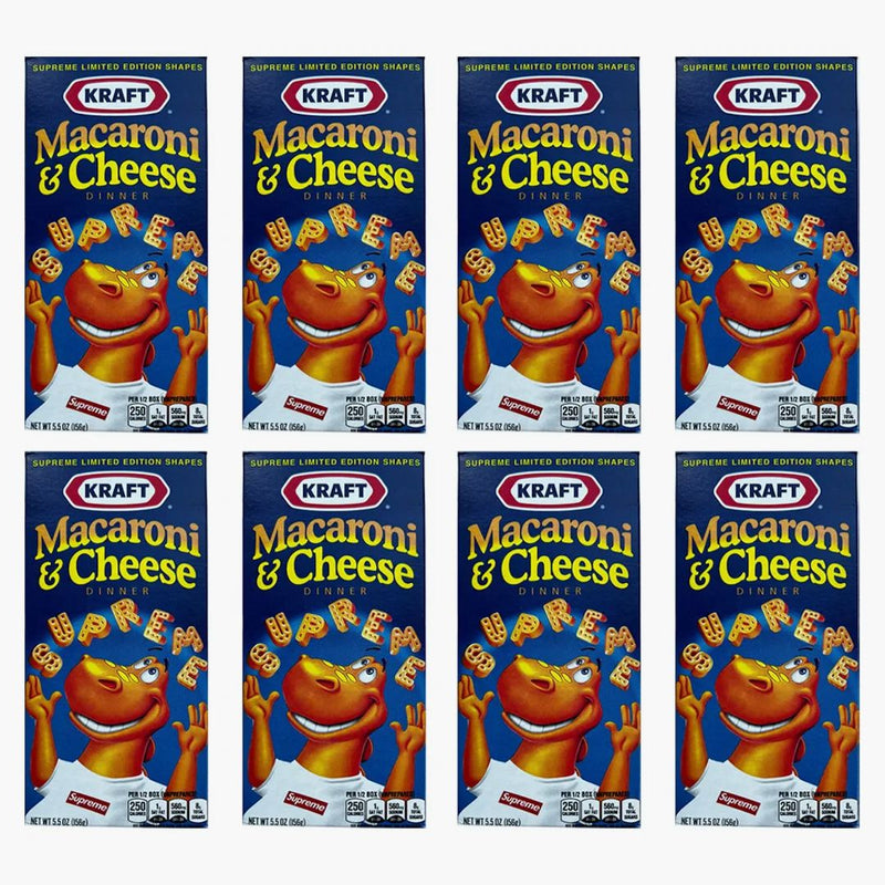 Supreme Kraft Macaroni & Cheese 8x Lot (Not Fit for Human Consumption)