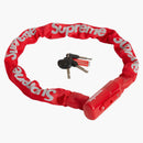Supreme Kryptonite Integrated Chain Lock Red