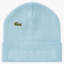 Supreme Lacoste Beanie Light Blue