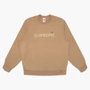 Supreme Lacoste Crewneck Light Brown