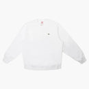 Supreme Lacoste Crewneck White