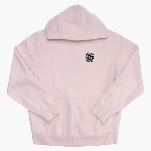 Supreme Lacoste Hooded Sweatshirt Pink