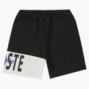Supreme Lacoste Logo Panel Sweatshort Black
