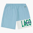 Supreme Lacoste Logo Panel Sweatshort Light Blue