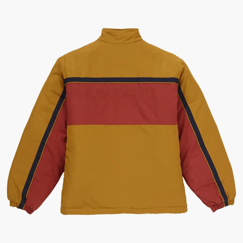 Supreme Lacoste Puffy Half Zip Pullover Gold
