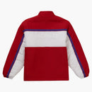 Supreme Lacoste Puffy Half Zip Pullover Red