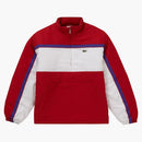 Supreme Lacoste Puffy Half Zip Pullover Red