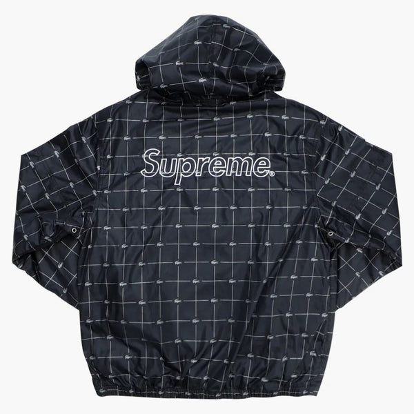 Nejvyšší reflexní mřížka s nejvyšším lakosem Nylon Anorak Black