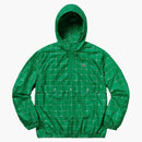 Supreme Lacoste Reflective Grid Nylon Anorak Green