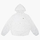 Nejvyšší lakoste reflexní mřížka nylon anorak bílá