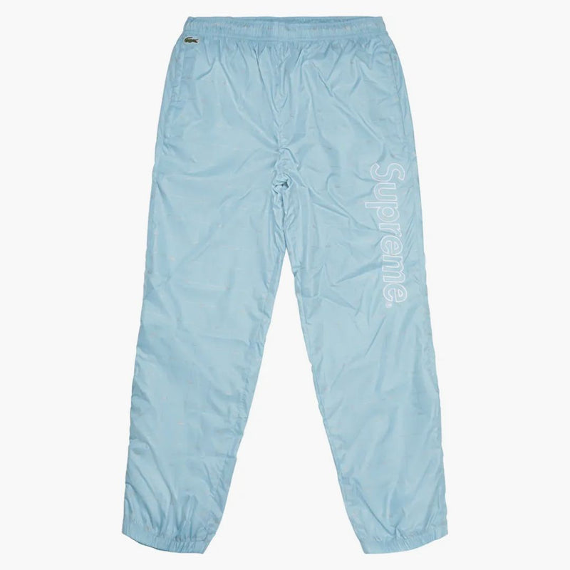 Supreme Lacoste Reflective Grid Nylon Track Pant Blue
