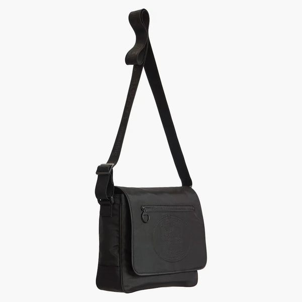 Högsta lacoste liten messenger väska svart