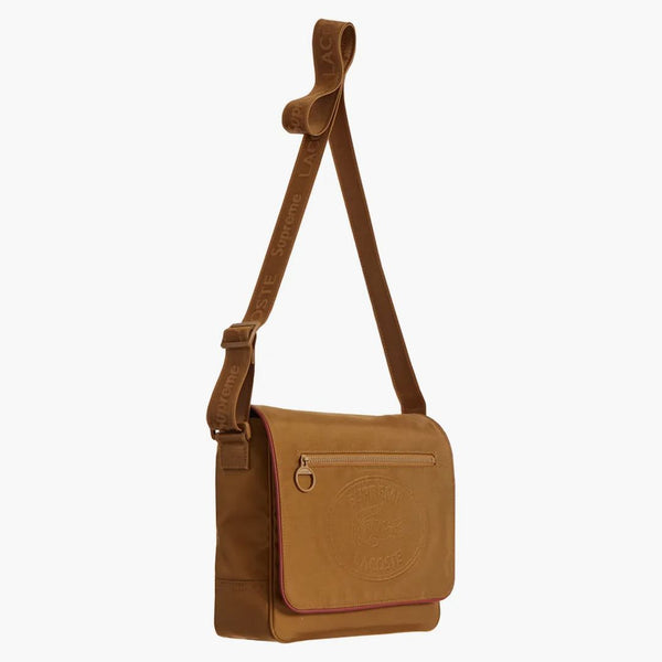 Supreme Lacoste Liten Messenger Bag Gold
