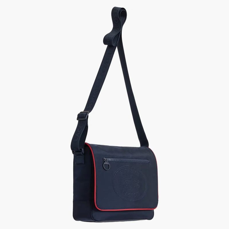 Supreme Lacoste Liten Messenger Bag Navy