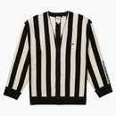 Supreme Lacoste Stripe Cardigan Black