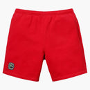 Supreme Lacoste Sweatshort Red