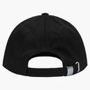 Supreme lacoste twill 6 panel black