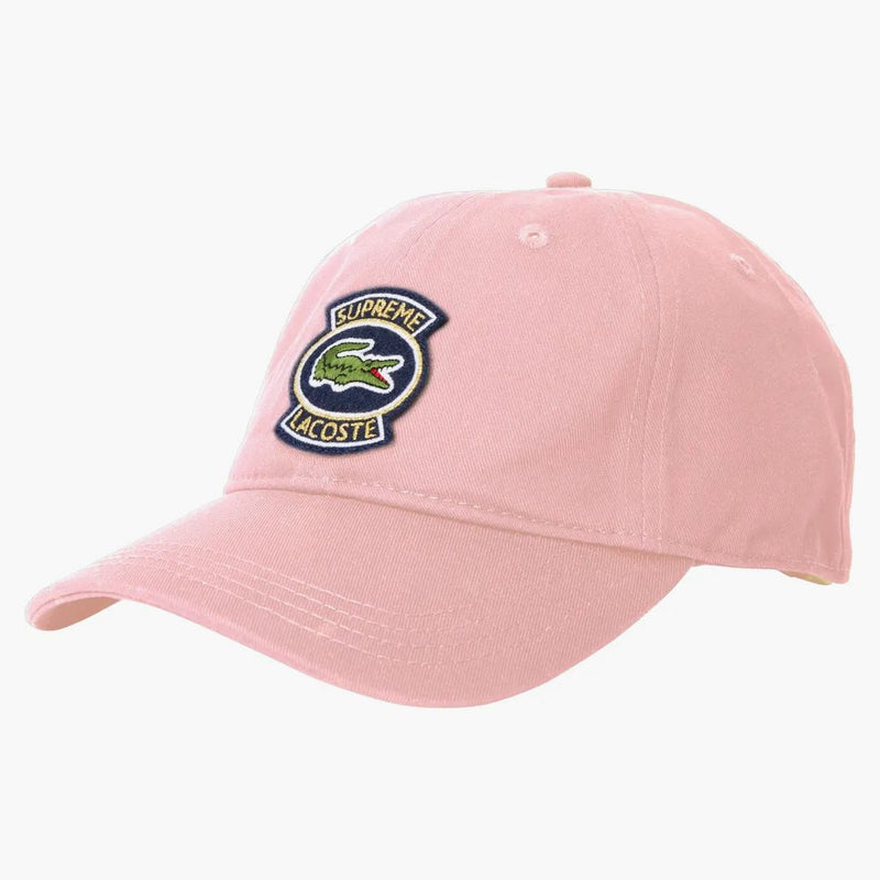 Nejvyšší lakoste twill 6 panel růžový