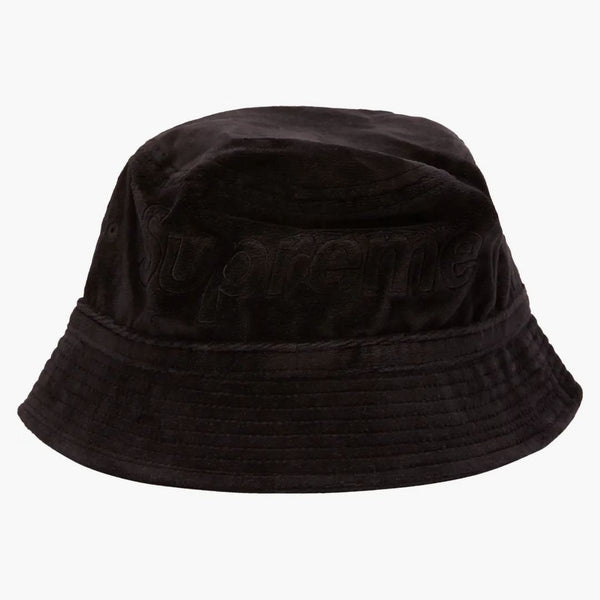 Supreme Lacoste Velor Crusher Black