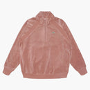 Traccia a mezzo zip suprema Lacoste Velluta Maroon