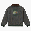 Supreme Lacoste Wool Bomber Jacket Plaid