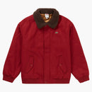 Nejvyšší lakoste vlněná bombardovací bunda červená
