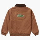 Supreme Lacoste Wool Bomber Jacket Tan