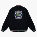 Supreme Lacoste Wool Varsity Jacket Black