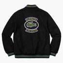 Supreme Lacoste Wool Varsity Jacket Black