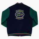 Supreme Lacoste Wool Varsity Jacket Navy