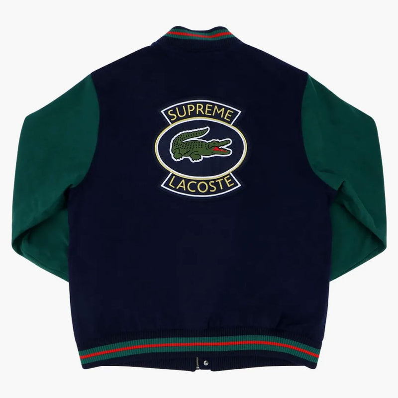 Giacca varsity lacosta suprema lacosta navy