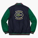 Supreme Lacoste Wool Varsity Jacket Navy