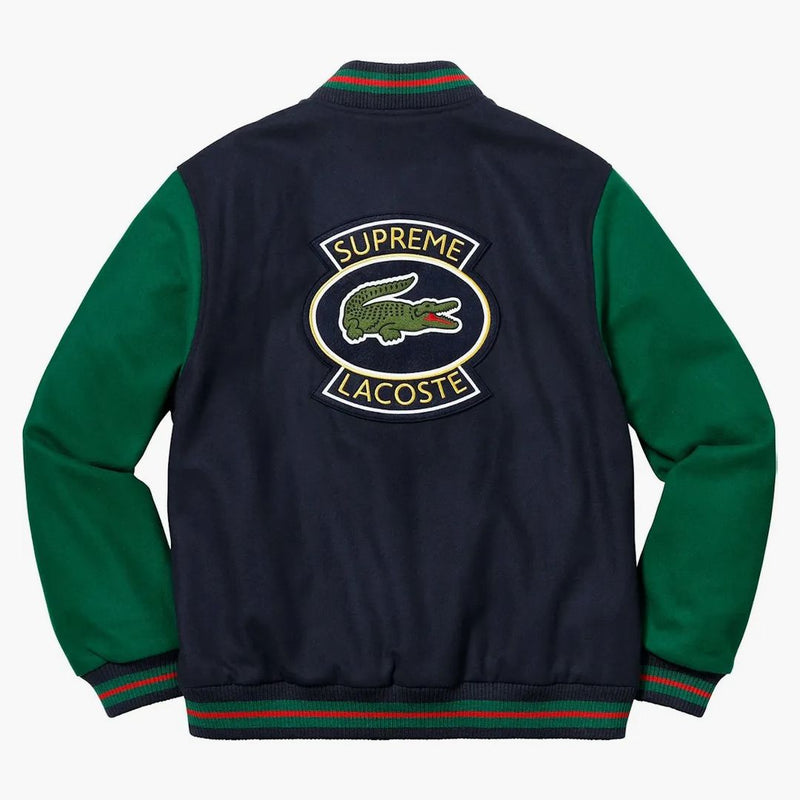 Giacca varsity lacosta suprema lacosta navy