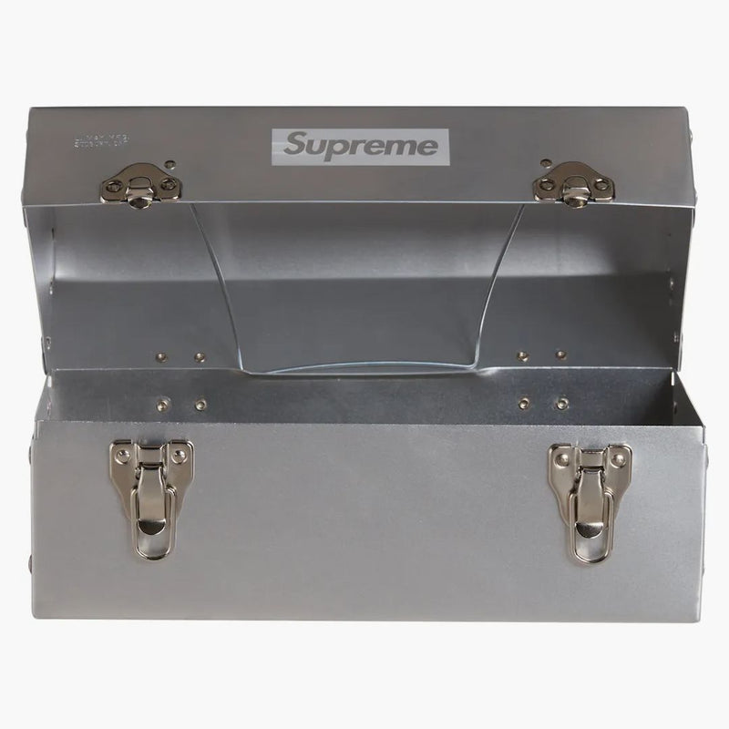 Supreme L. May MFG Inc. Miner's Lunchbox Silver