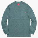 Supreme l/s pocket tea dusty teal
