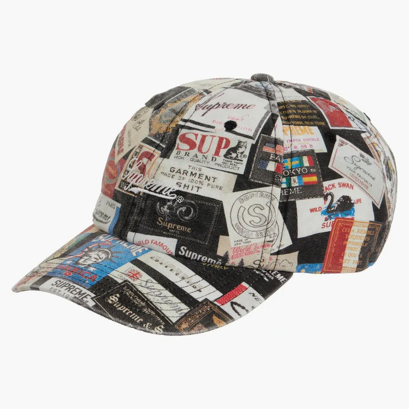Nejvyšší štítky 6-panel černé