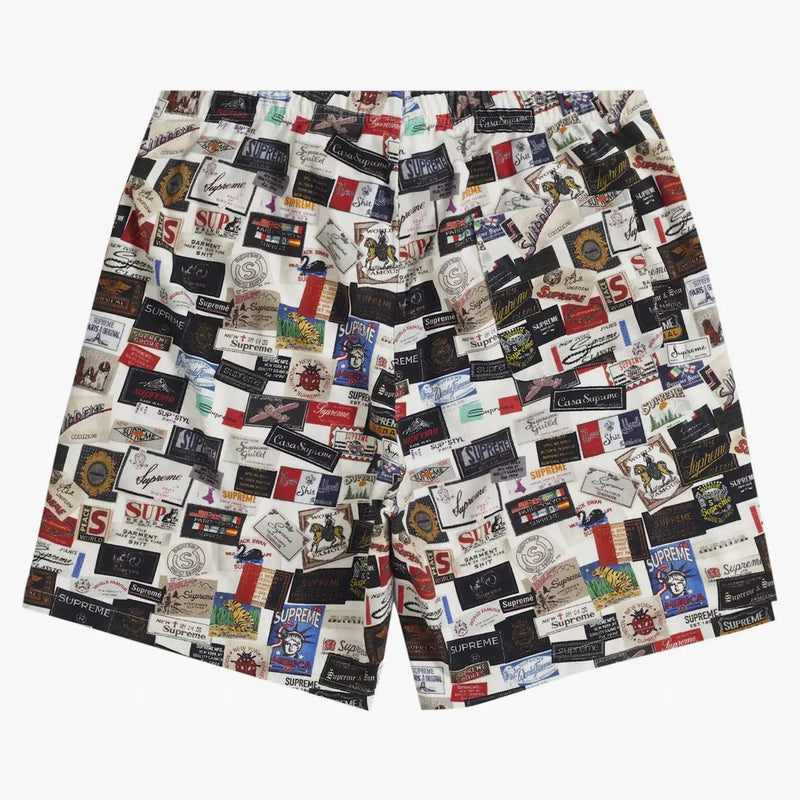 Najwyższe etykiety Pique Short White