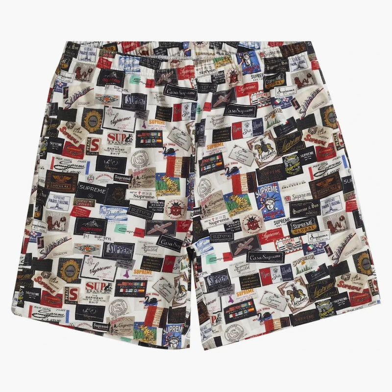 Najwyższe etykiety Pique Short White