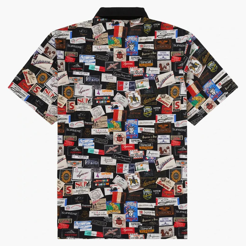 Supreme Labels Polo Black