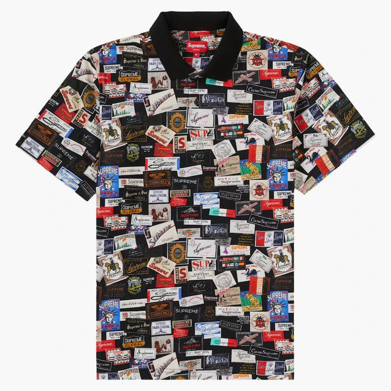 Supreme Labels Polo Black