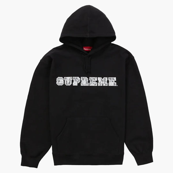 Supreme Lace Hooded Sweatshirt Black
