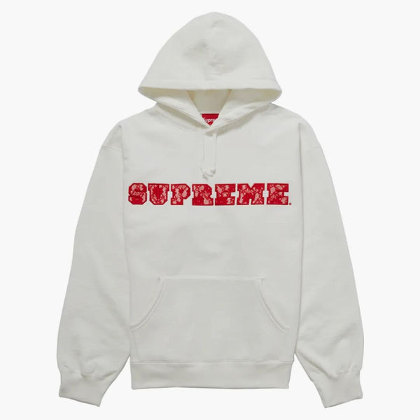 Supreme Lace Hooded Sweatshirt White